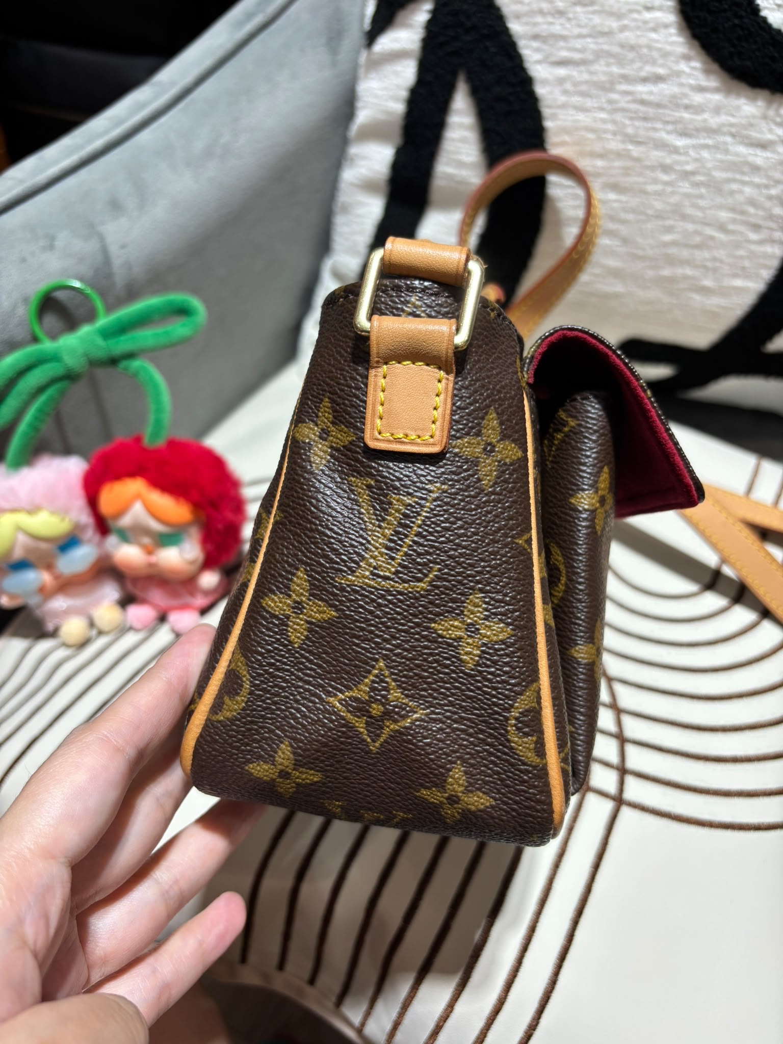 LV viva Cite PM crossbody bag Monogram 100%Authentic, 90%New ✅Dust bag