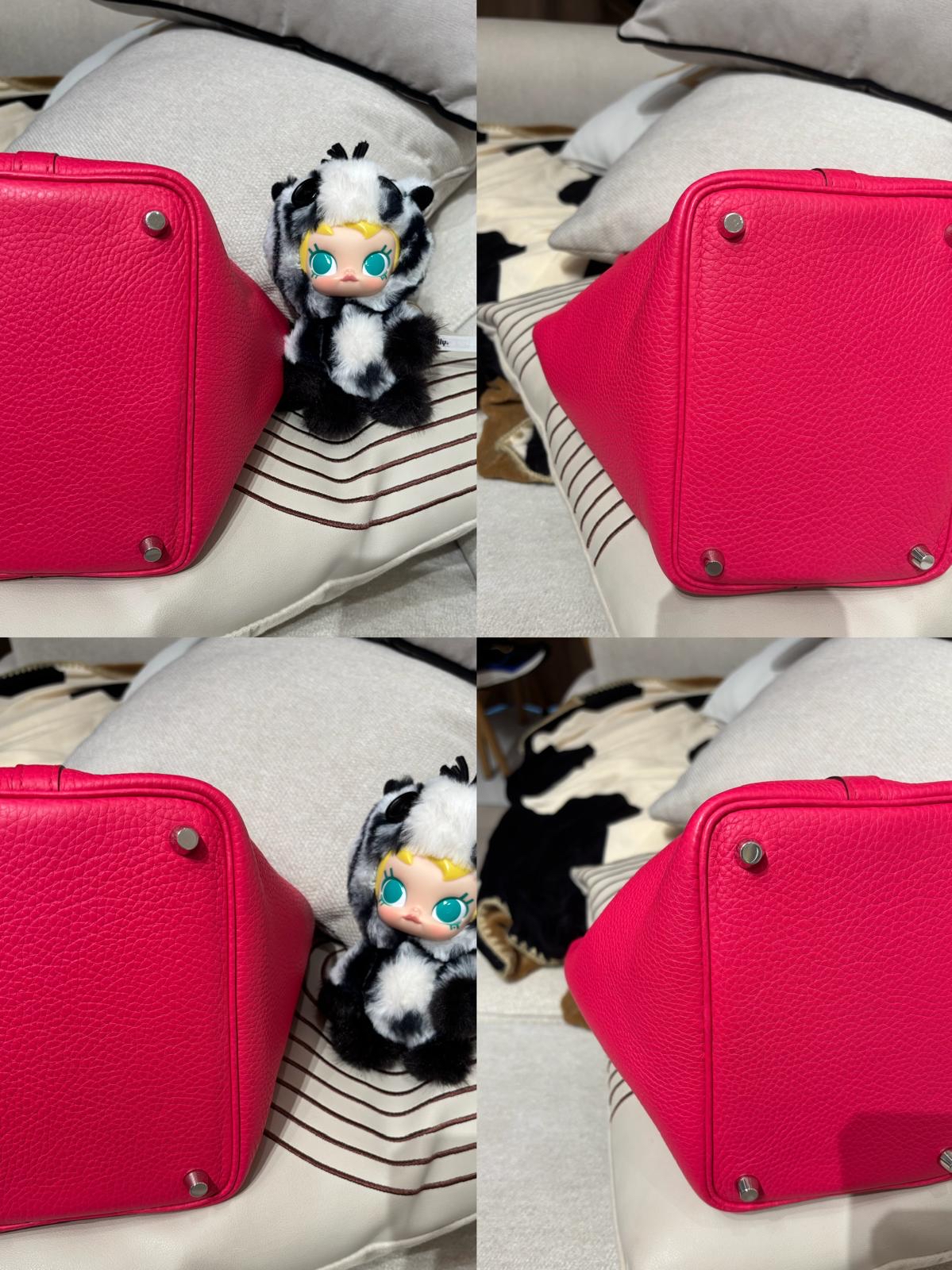 Hermes Picotin 18,Stamp D 極致粉色銀扣Rose Extreme 100%Authentic,95%new ✅key lock✅dust bag