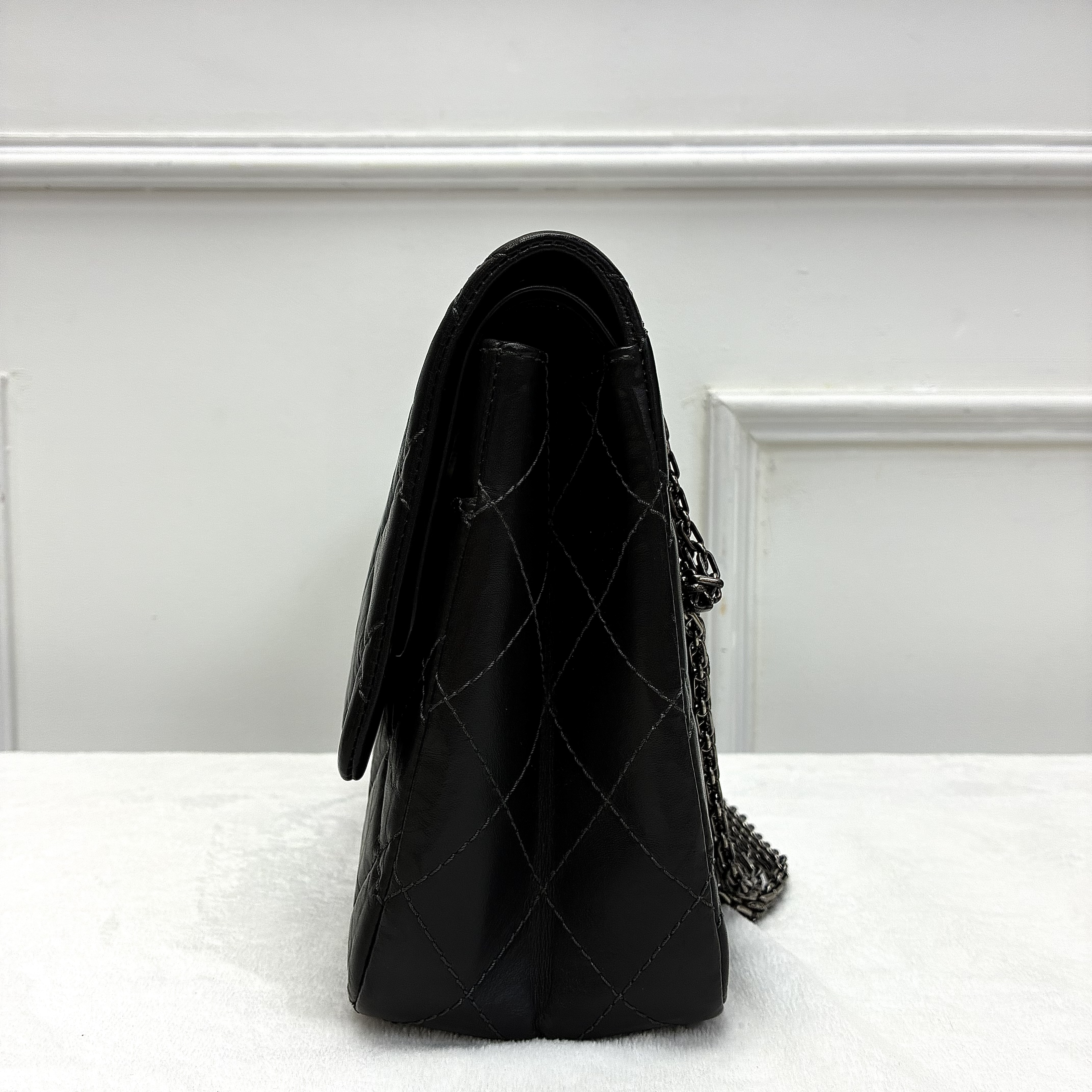 Chanel 2.55黑色銀扣 做舊款