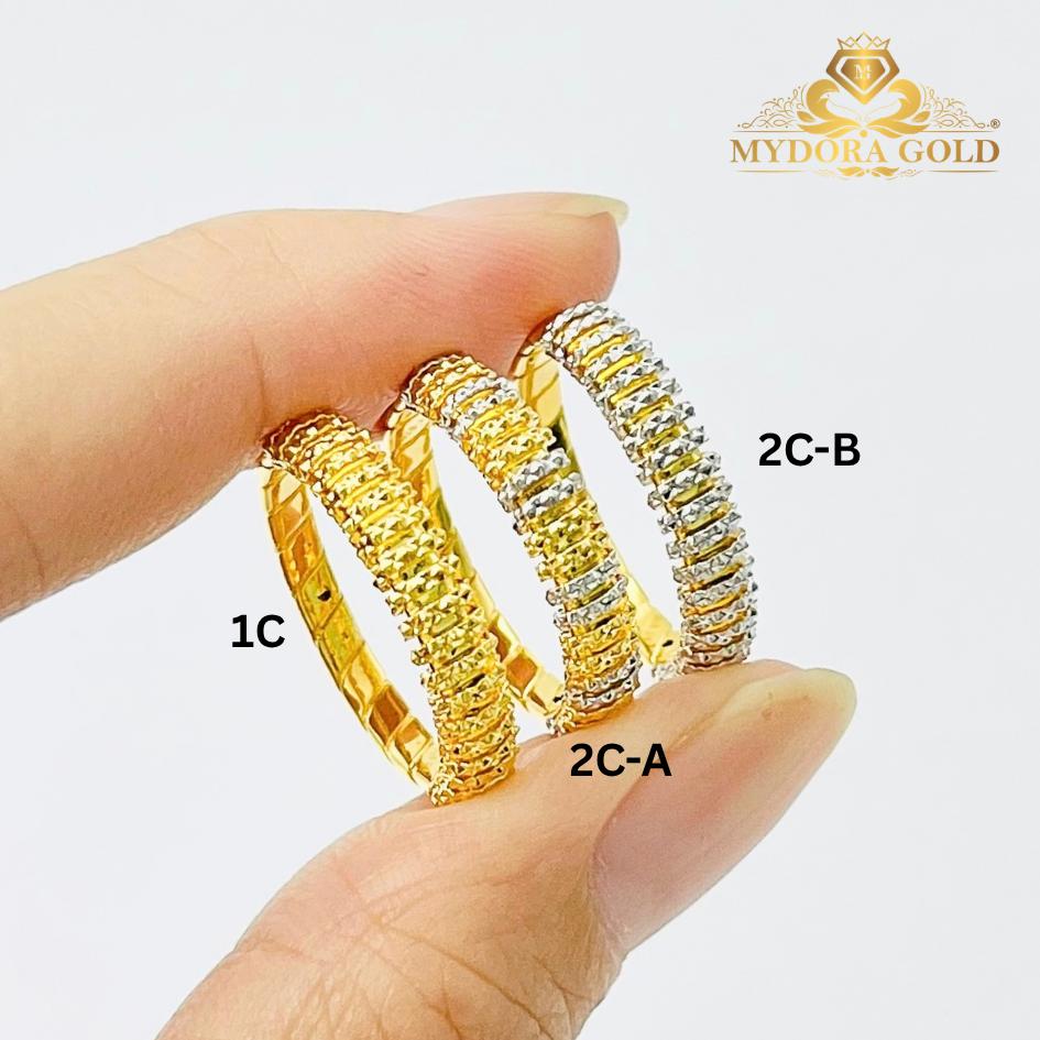 MYDORA EMAS 916 Cincin Mini Sparkle Liner Cut (5G) l EMAS 916/22K