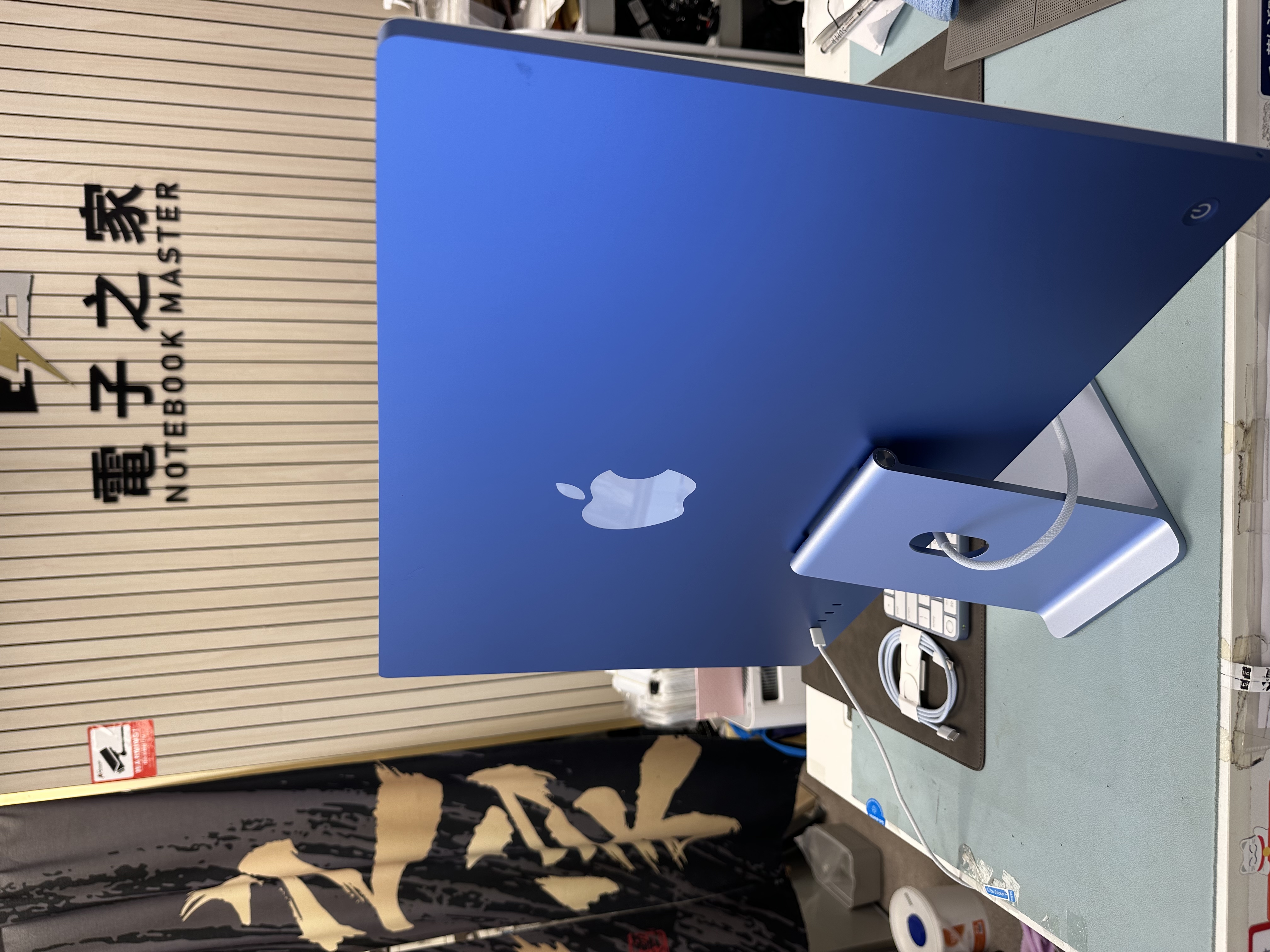 #6255 全新質素 APPLE iMac M4 CPU/16GB Ram/512GB SSD/ 2024/藍色/ 10核心高配版/MacBook / Air / Pro / Desktop / Magic Keyboard 3 / MagicKB / 聽歌 / 睇戲 /i Mac / MacBook /枱機 / 台機