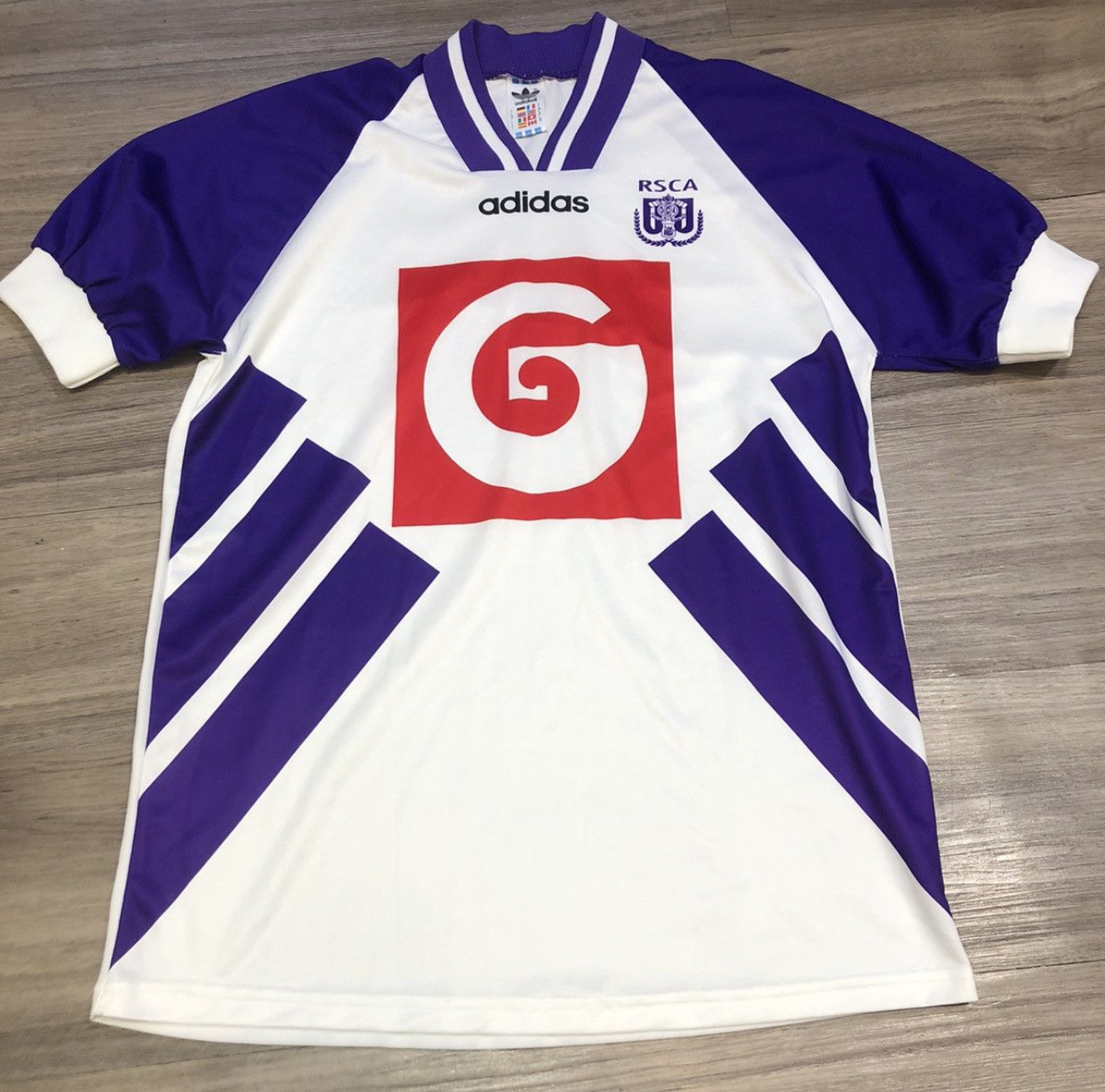Anderlecht 94/95 vintage home shirt