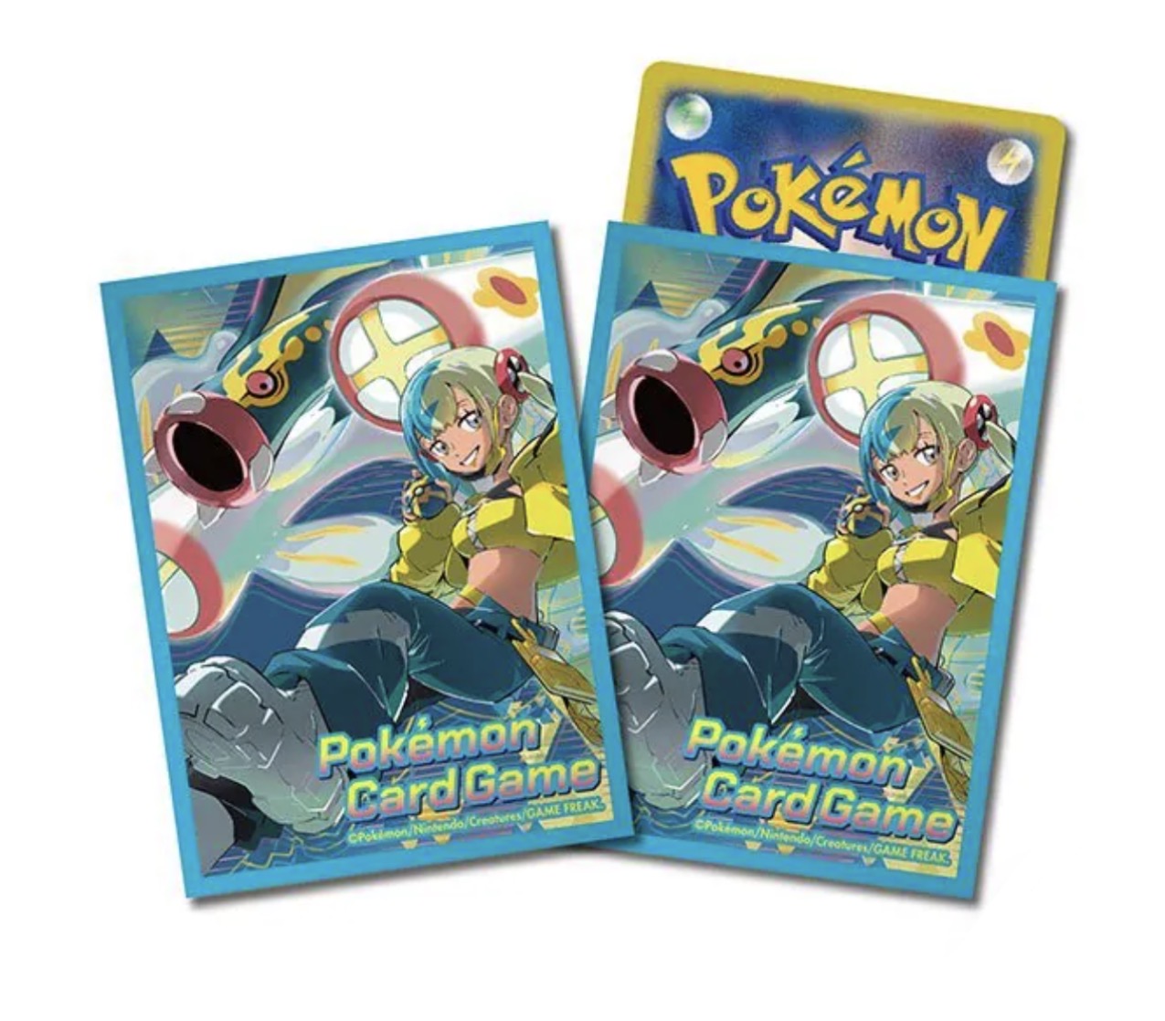 POKEMON TCG日版卡娜莉&超級麻麻鰻魚王卡套 （64pc）