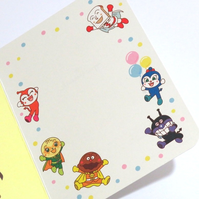 [現貨] [日本直送] 麵包超人 生日咭 {TF787479}
