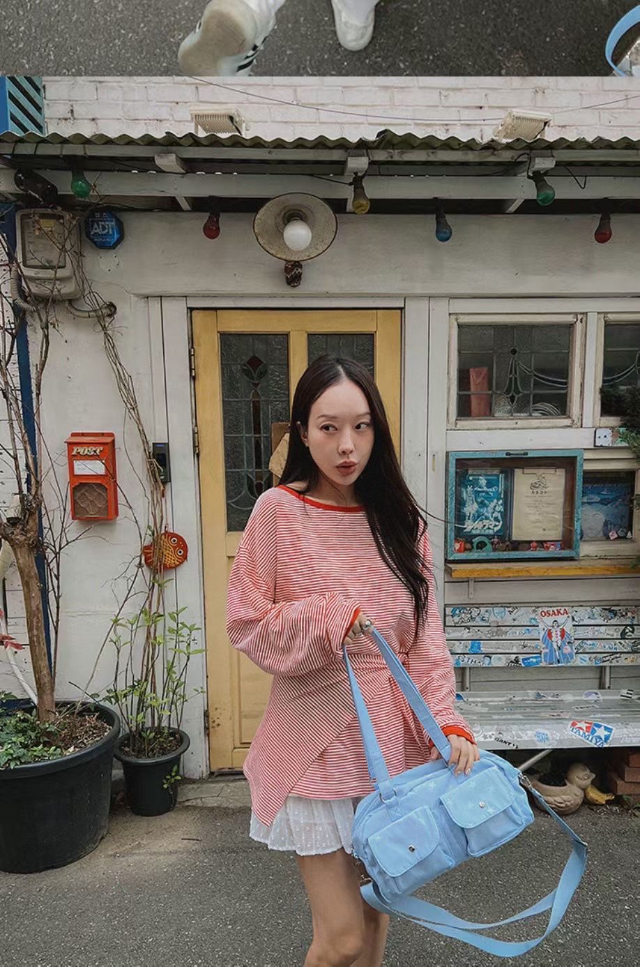 🇰🇷東大門女裝 | Stripe T set