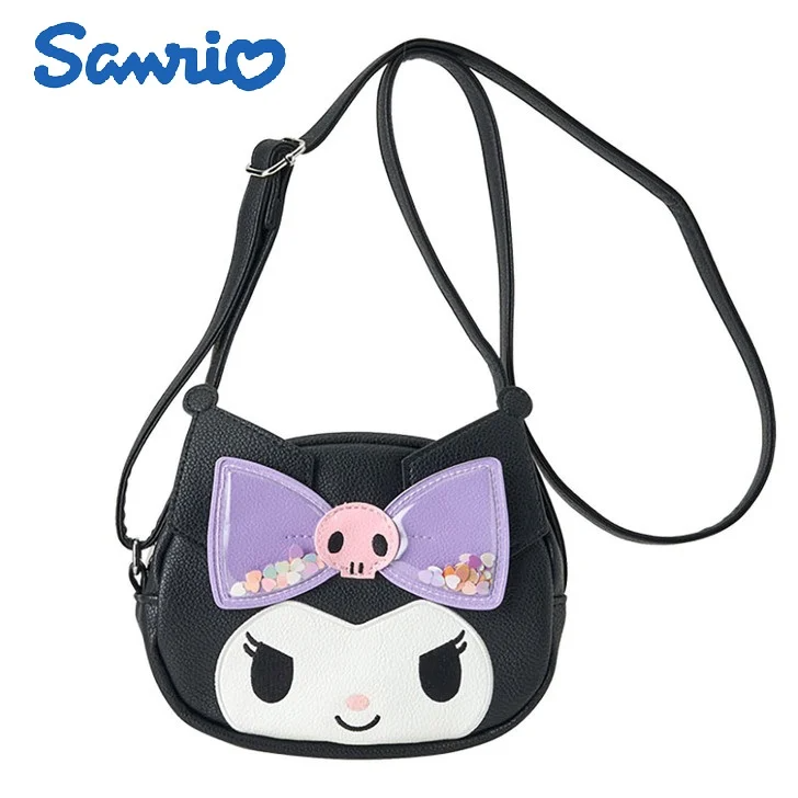 🆕【⭐訂購⭐】🇯🇵 日本直送 #Sanrio BIG FACE 閃片蝴蝶結🎀單肩包［4款選］🌀[PLJD-0198] [261101]