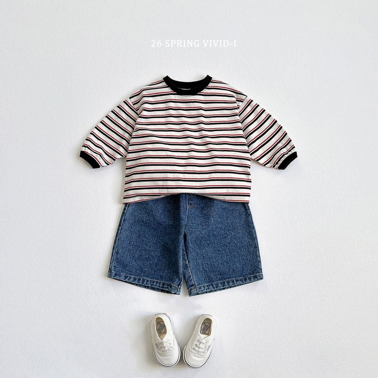 🌸預訂 韓國直送🌸🇰🇷VIVIDI寬版八分闊腳牛仔褲