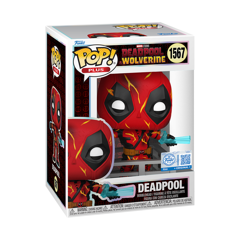 📦訂購 英國代購 Funko POP! Marvel Plus Deadpool (Time Ripper) Figure 死待 模型