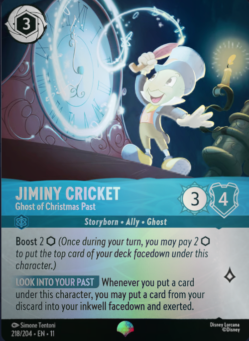 218/204 Jiminy Cricket - Ghost of Christmas Past EP