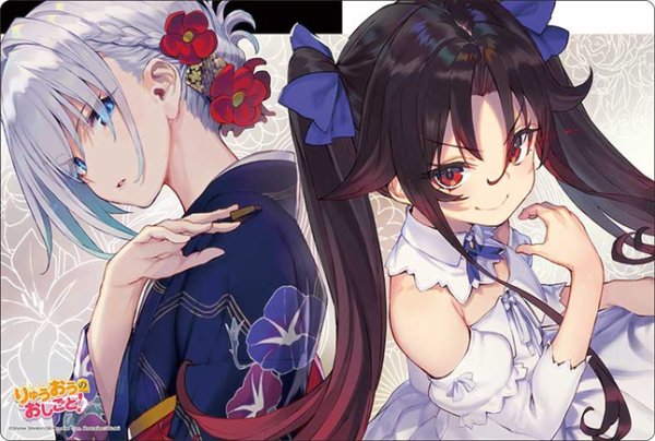 [預訂] Bushiroad GA文庫 6月份 卡盒 桌墊 | 魔女之旅  | 龍王的工作！ |