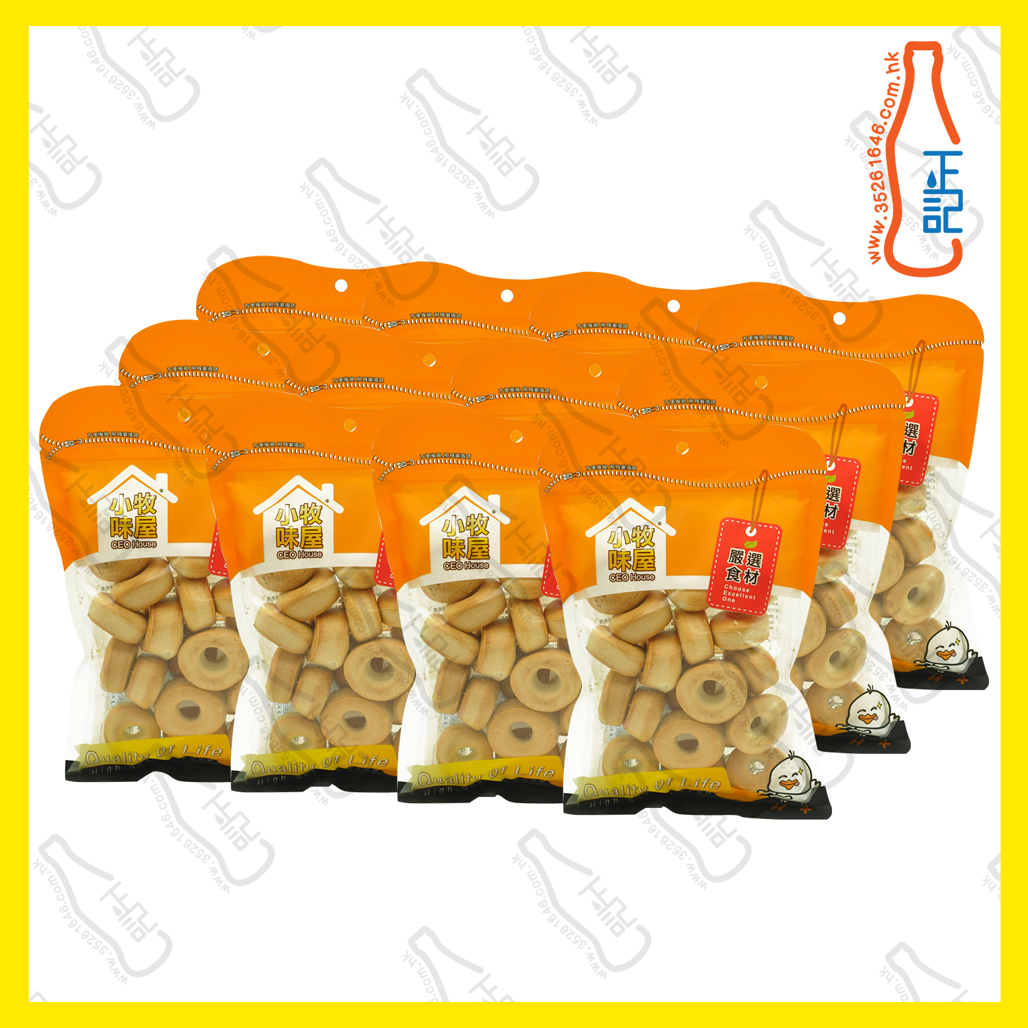 ==FT1142 小牧味屋 - 水泡圈 90g x【12包】/份