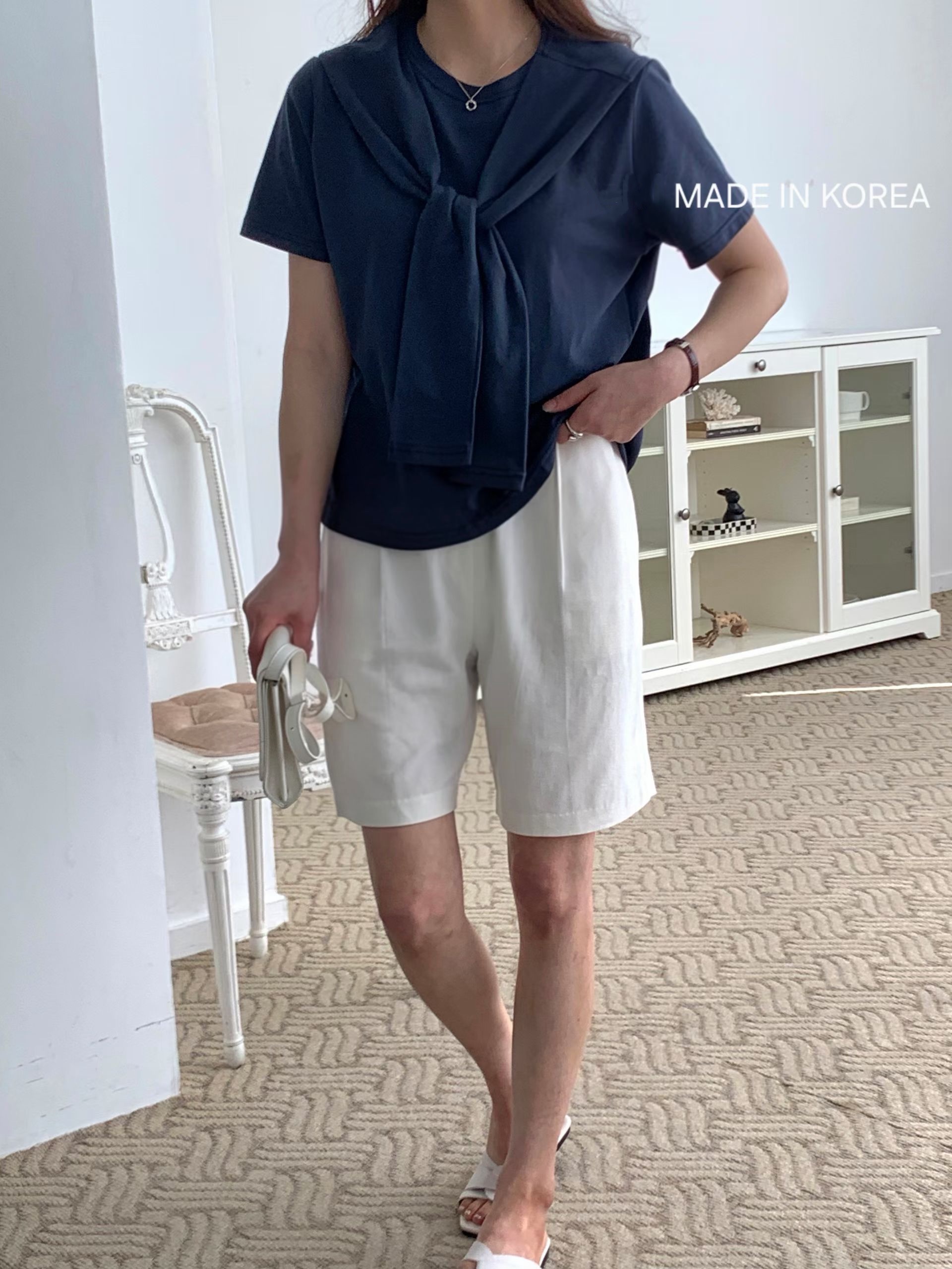 G6226 韓國🇰🇷Tee+披肩Set