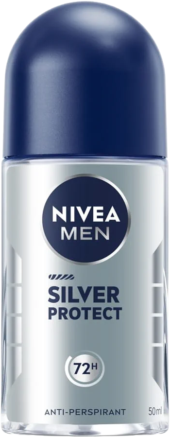 NIVEA FOR MEN Deodorant Silver Protect Roll On 50ml
