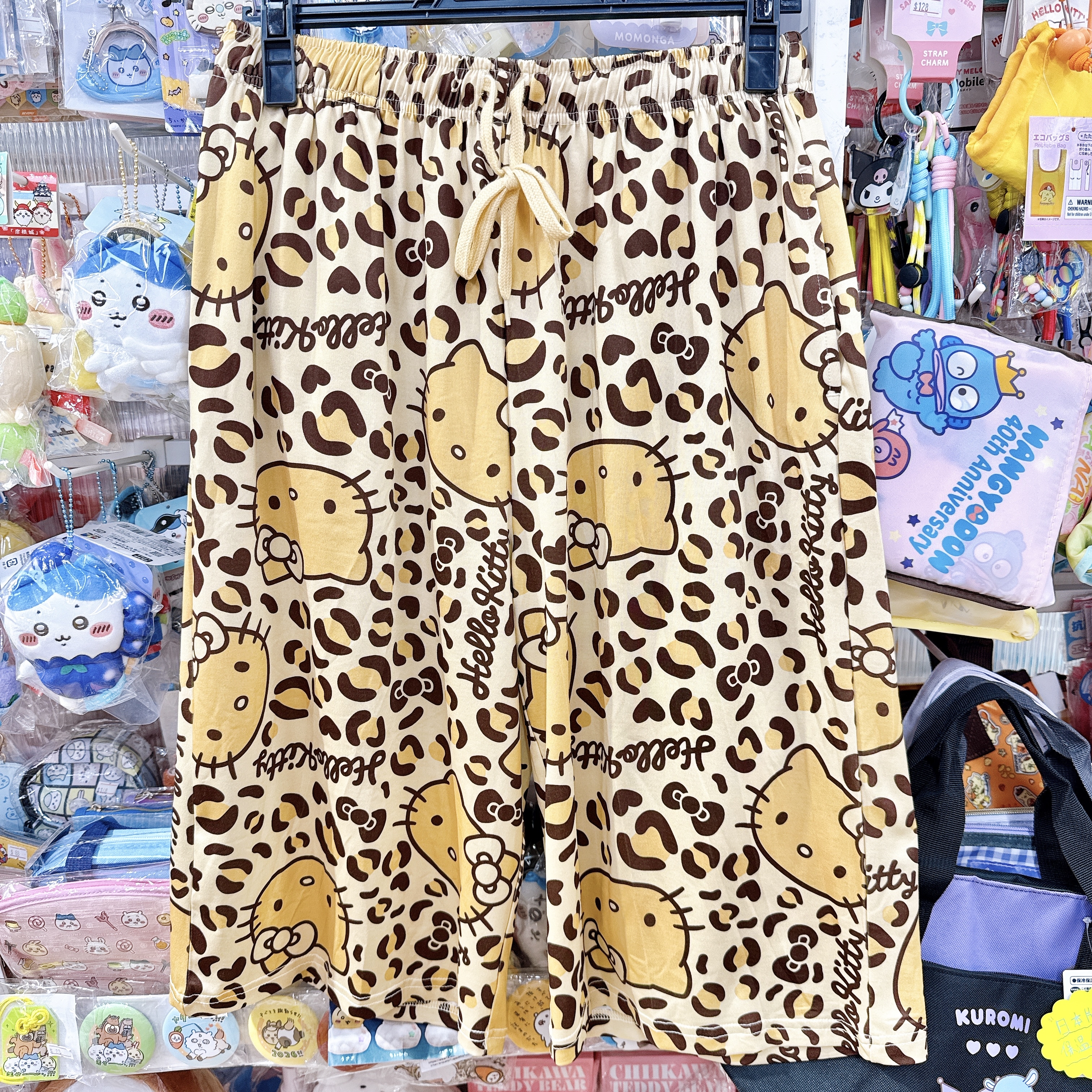 日本限定版Hello Kitty 七分褲 家居褲