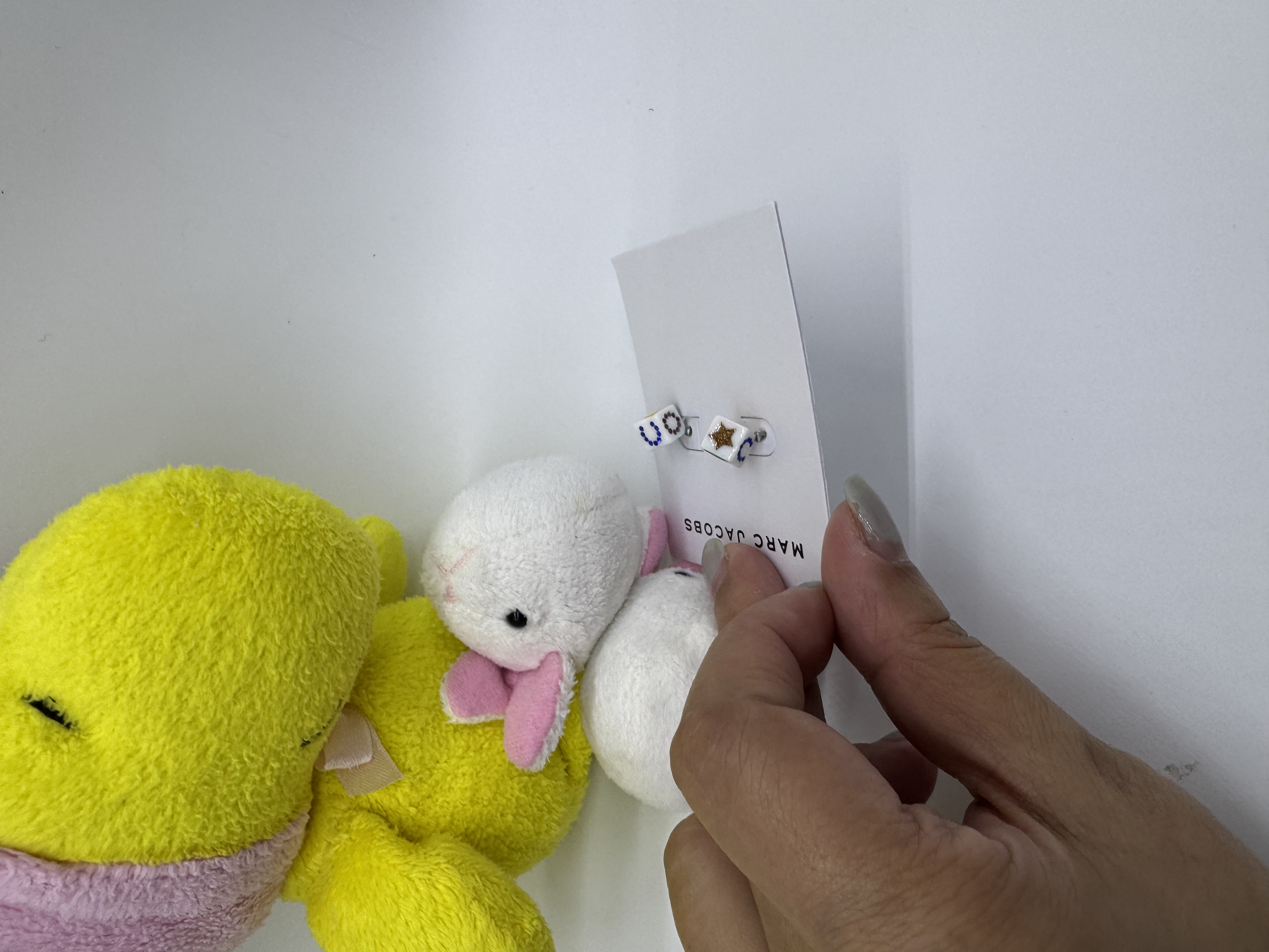 😎😎就係與別不同嘅Marc Jacobs 骰仔型金銀色閃令令彩色色🤩耳環現貨🇺🇸✈️🇨🇦