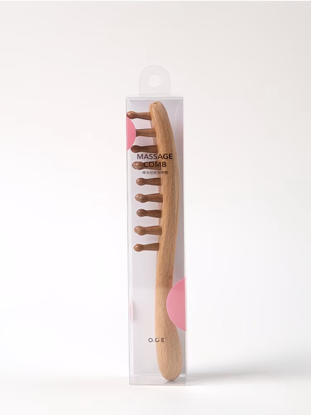 Beech Meridian Massage Comb