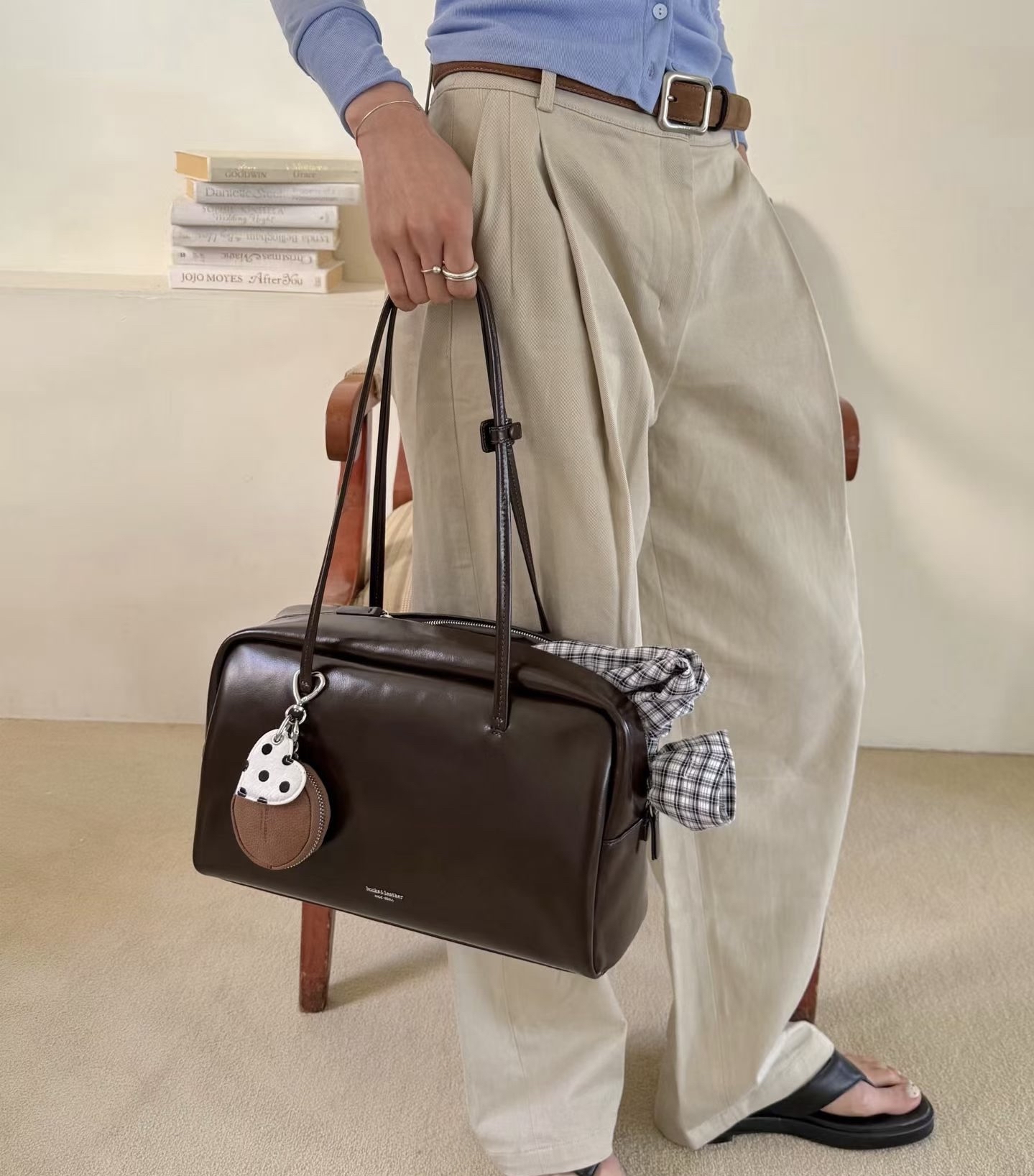 BL OS 法式吐司包-真皮-size L