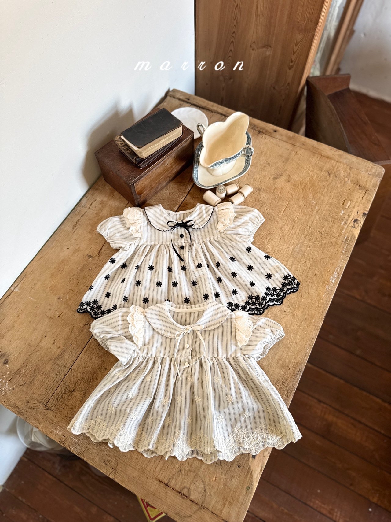 🇰🇷Marron blouse