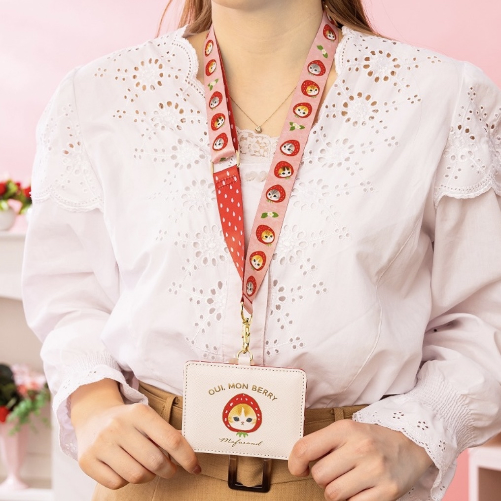 Mofusand 鯊魚貓 掛頸卡套｜預訂