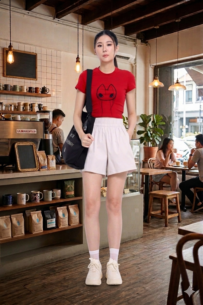 CP1613 Essential Relaxed Shorts