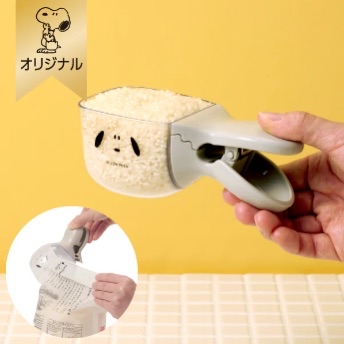 🎀【預訂】Snoopy Dinner Time 夾子量米杯