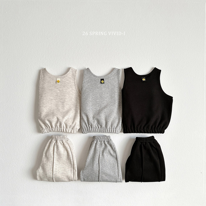 🇰🇷vivid_I set (vest+pants)