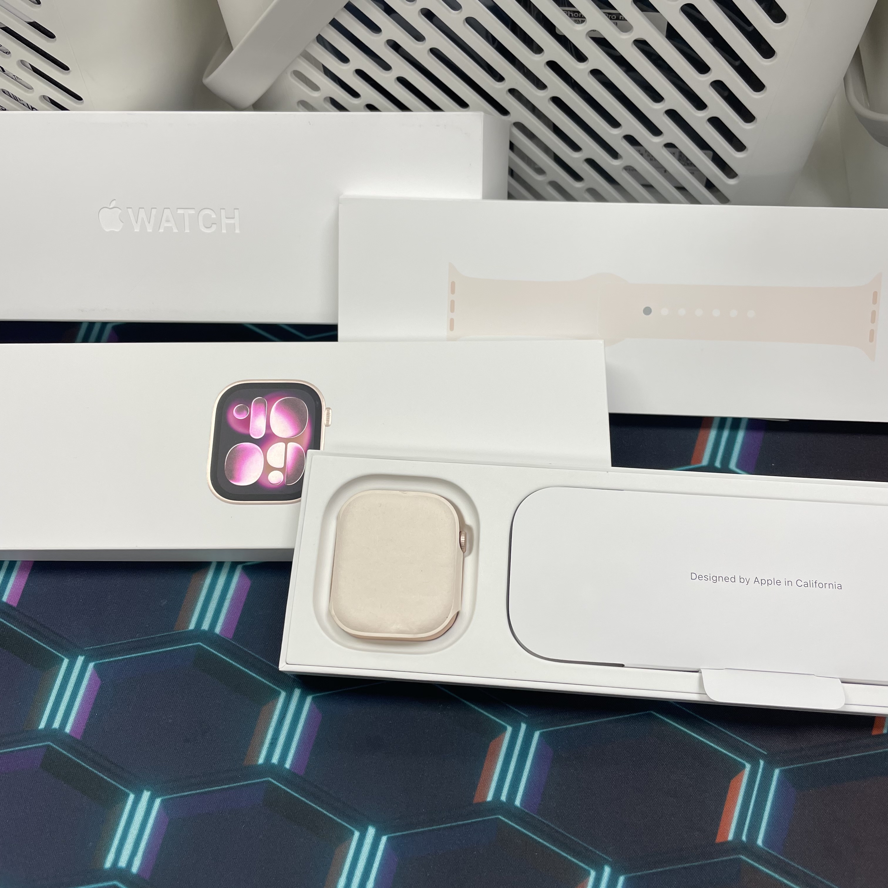 *6348 Apple Watch series 11 未激活 46mm 玫瑰金色 rose gold