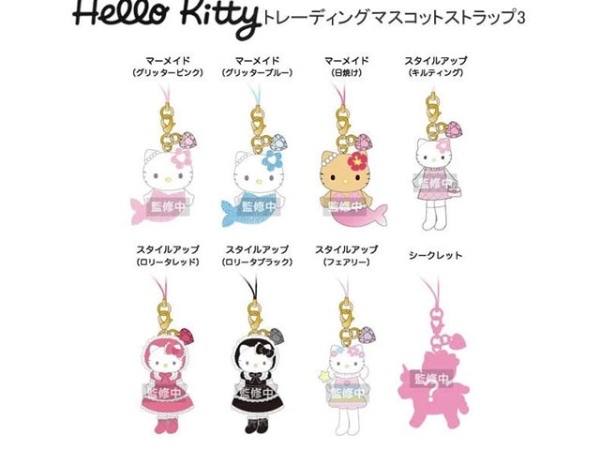 Sanrio hello kitty 系列盲盒掛件