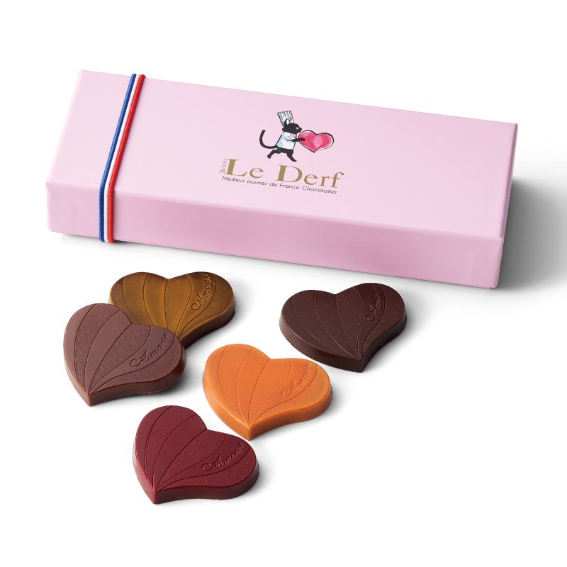 BRUNO LE DERF 愛在巧克力 AMOUR AU CHOCOLAT (5入)