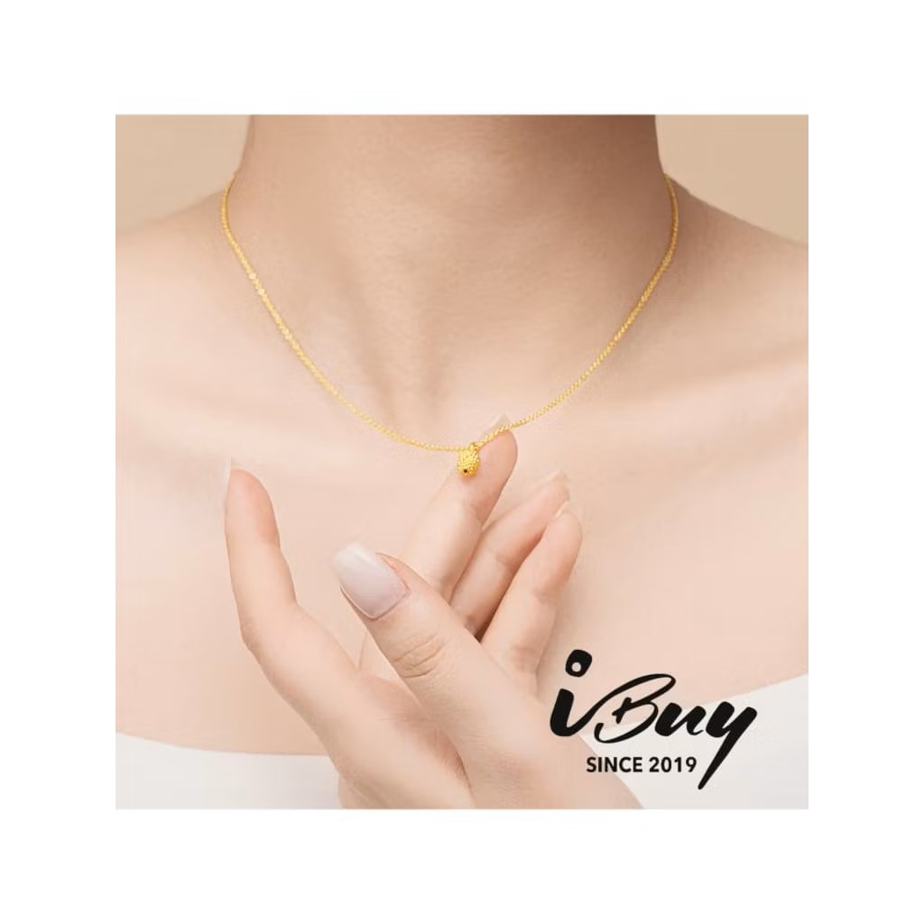 999 GOLD MINI DURIAN PENDANT 999 金 迷你榴莲吊坠