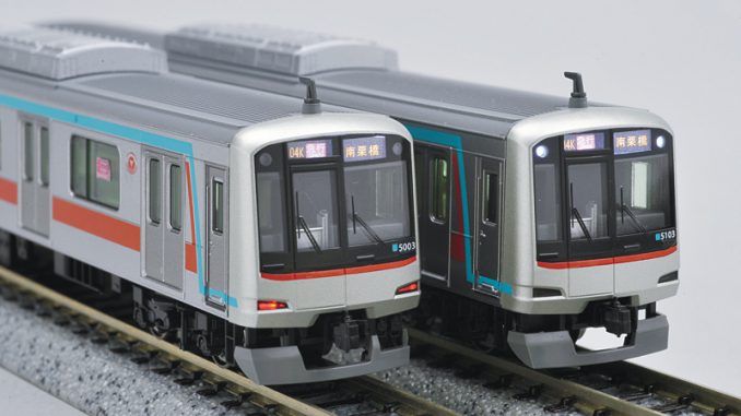 Kato 東急電鉄 田園都市線 5000系 (基礎動力四節組配升級行走摩打）