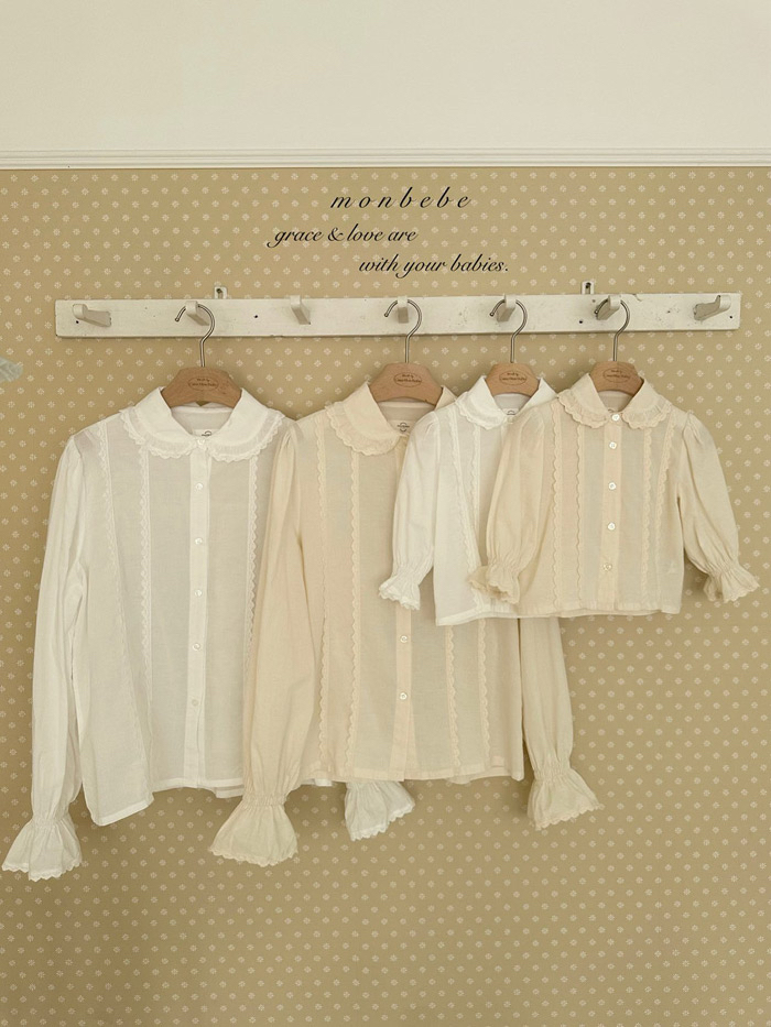 🇰🇷Monbebe blouse adult 親子