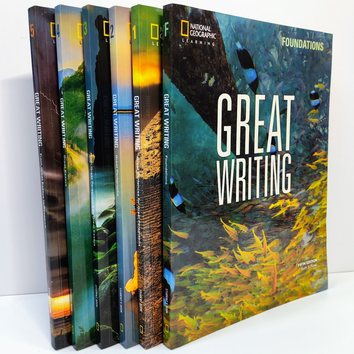 The Great Writing Series Fifth Edition | NATIONALGEOGRAPHIC LEARNING| F-5新版美國國家地理大寫作第五版  寫作教材    N19