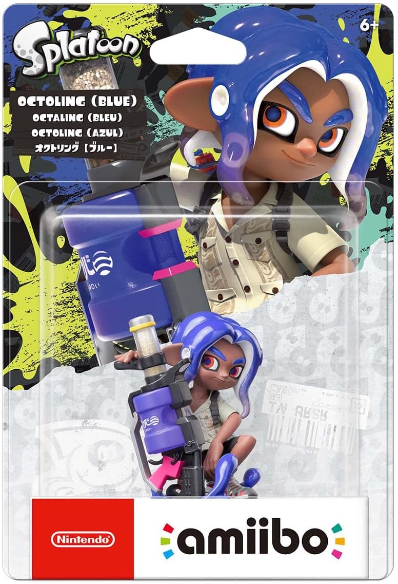 [現貨][amiibo] 章魚圈(藍色)(斯普拉遁系列)      