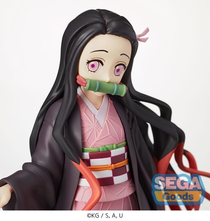SEGA 鬼滅之刃 SPM 炭治郎 禰豆子 握手ver.  兄妹之絆(全2種）景品 figure 