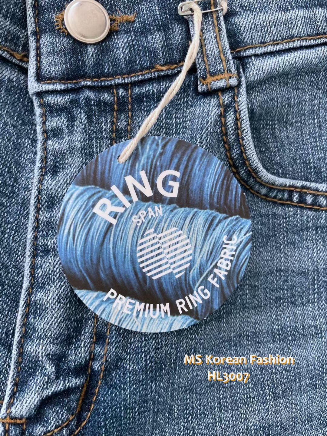 HL3007 韓國🌼Howluk春版熨線定型喇叭牛