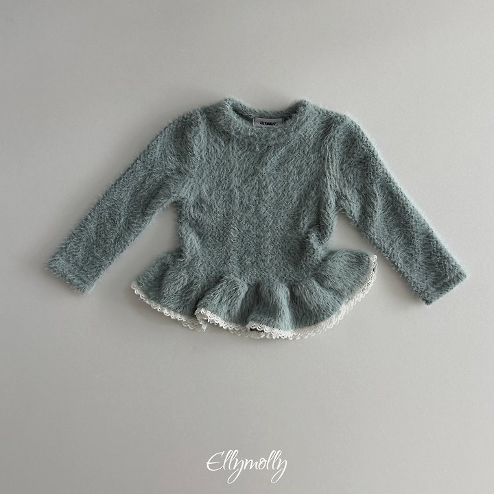Ellymolly | Snow flower frill T