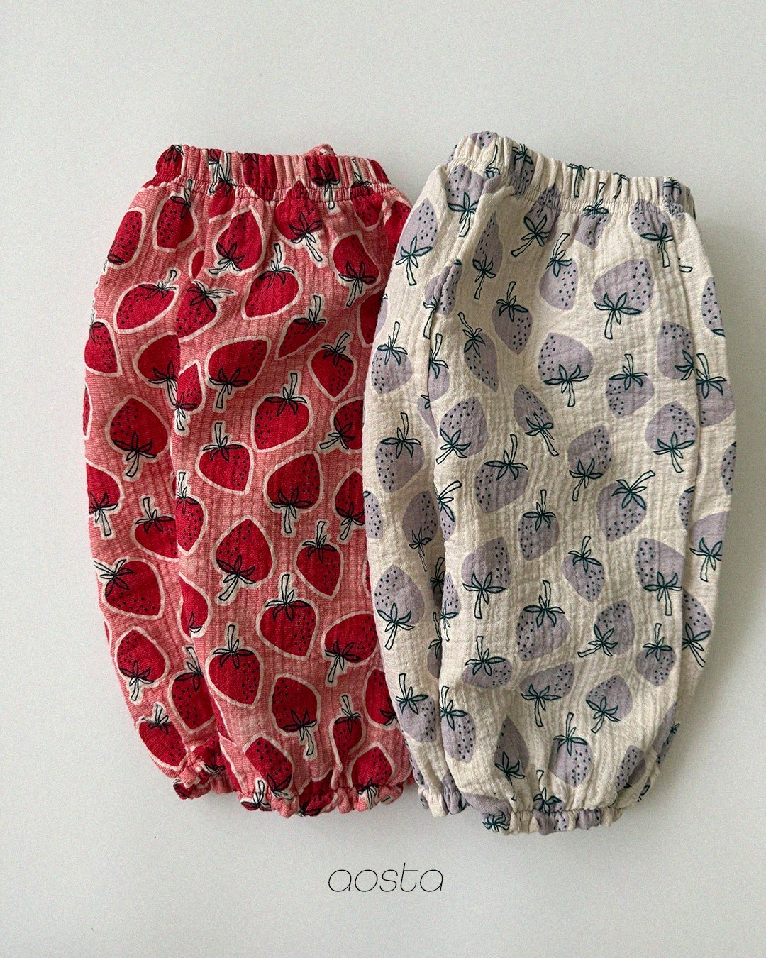 Aosta Strawberry Pants