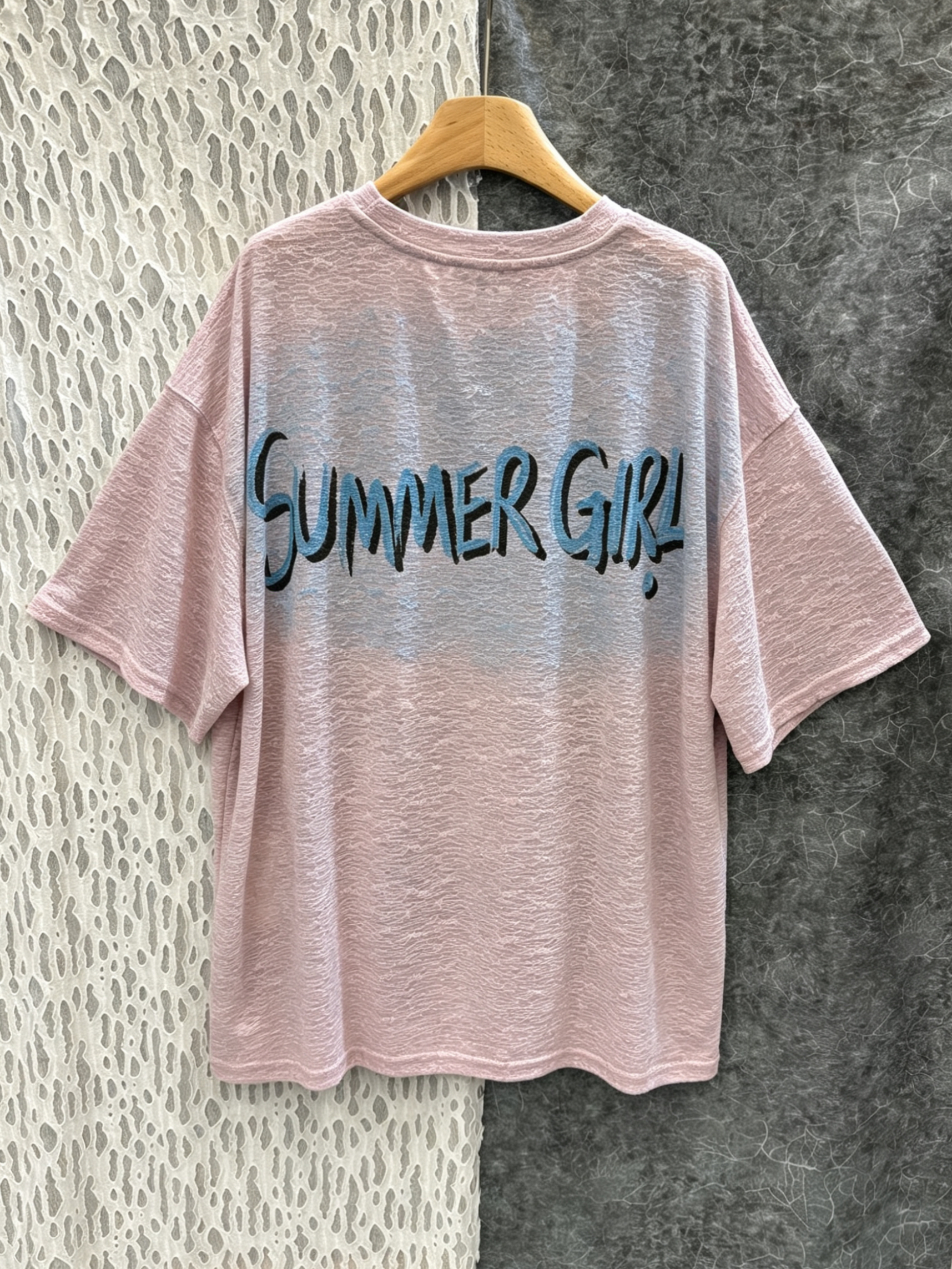孖辮女孩T