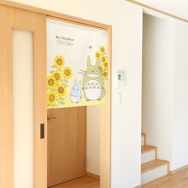 日本進口 龍貓“太陽花” 門簾