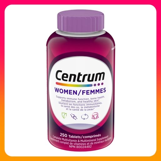 加拿大直送 善存 女/男士綜合維他命/礦物質 250片 
