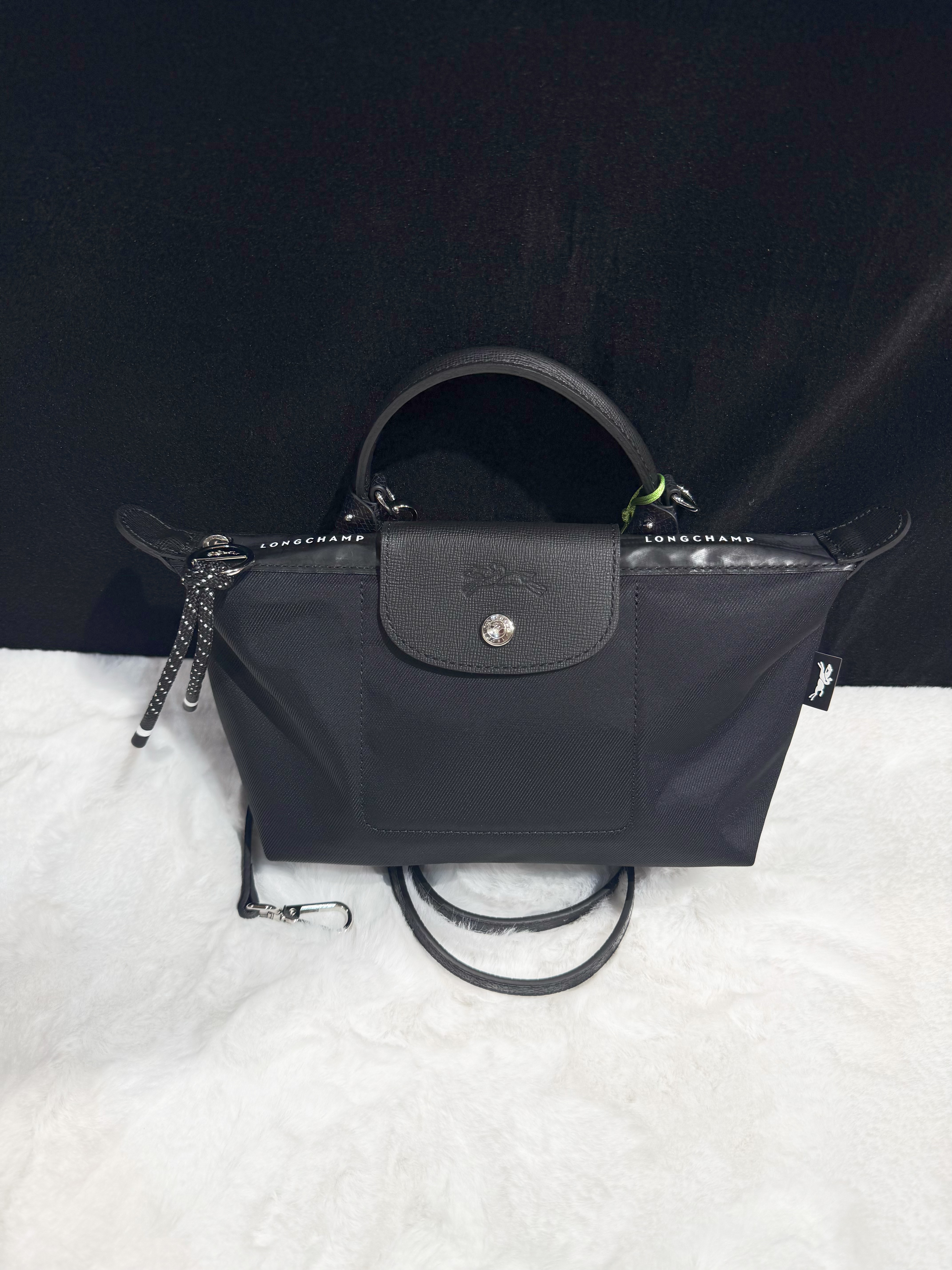 Longchamp energy pouch blk