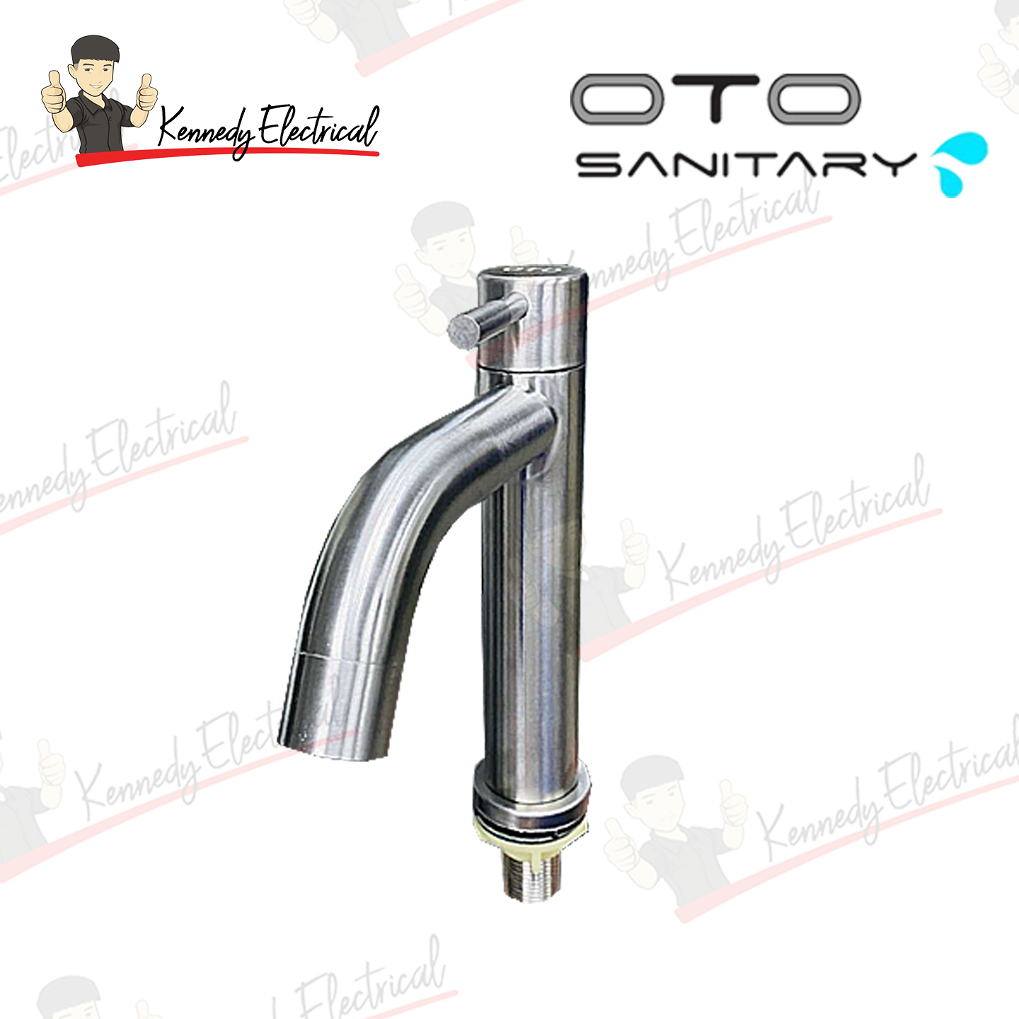 Otosani 4106# Stainless Steel Basin Pillar Tap (966-21#) OTO966-21