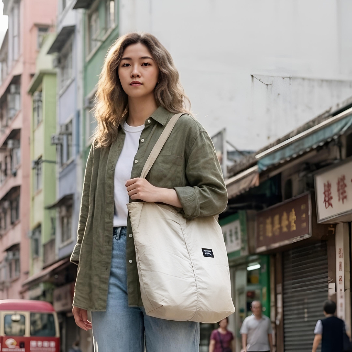 獅子山輕巧Tote Bag (大容量 36x40cm)