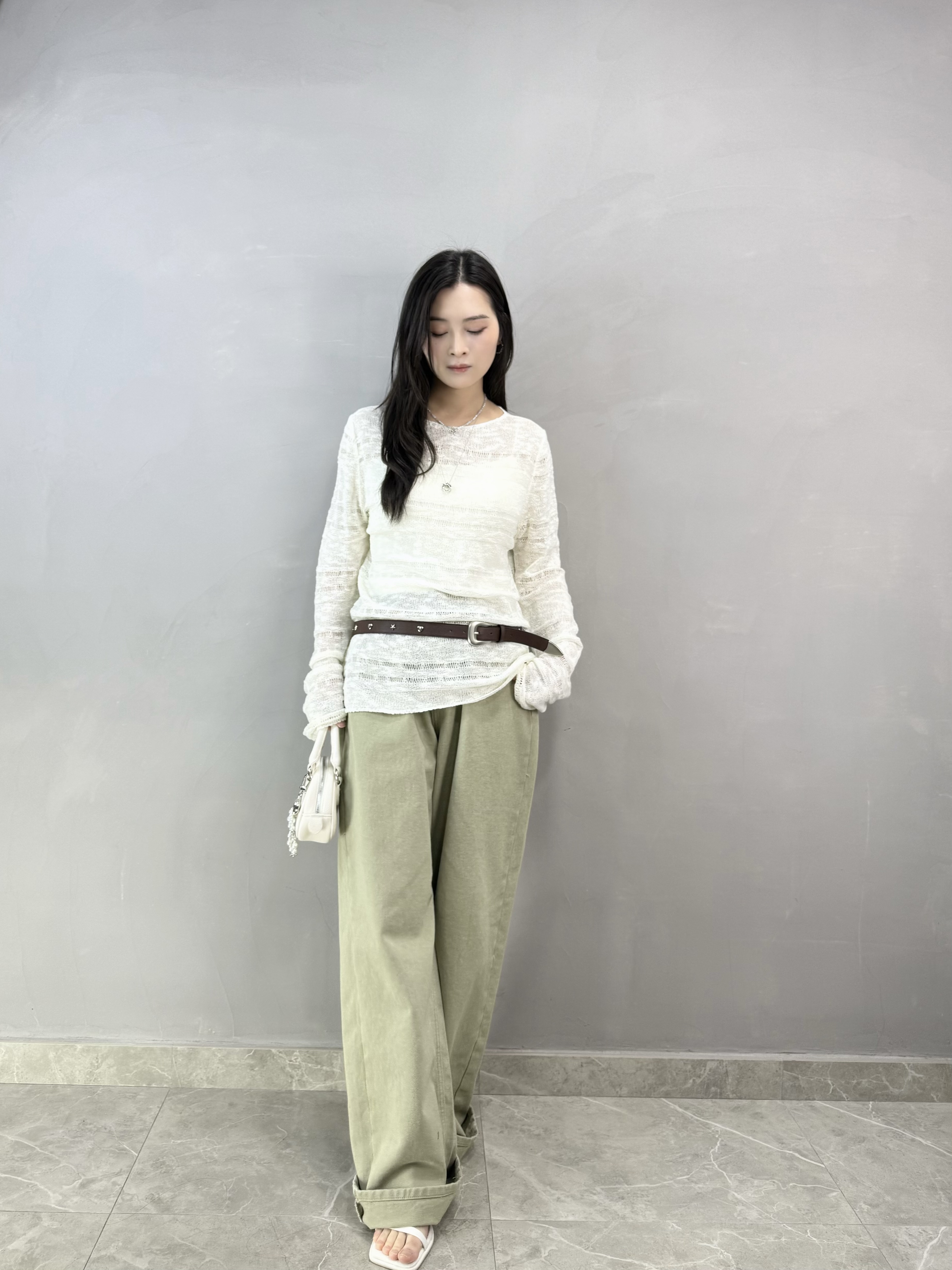 H73 星星心心牛皮Belt