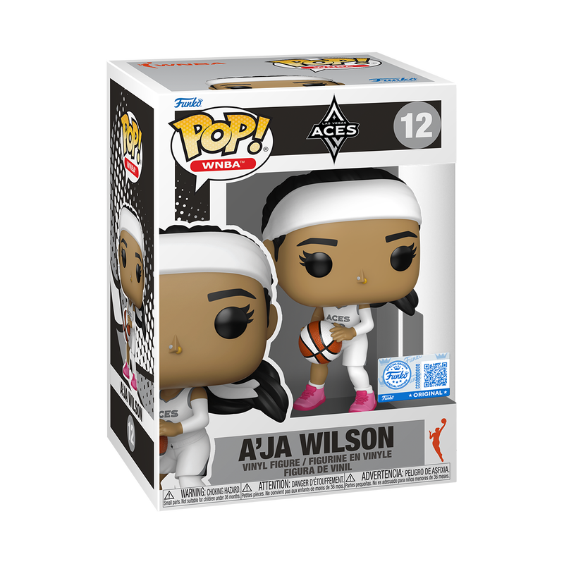 📦訂購 美國代購 Funko POP! WNBA A'ja Wilson (Heroine Edition Uniform) Figure 拉斯維加斯王牌 模型
