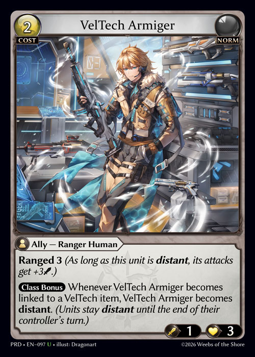 VelTech Armiger / PRD-097 (U)