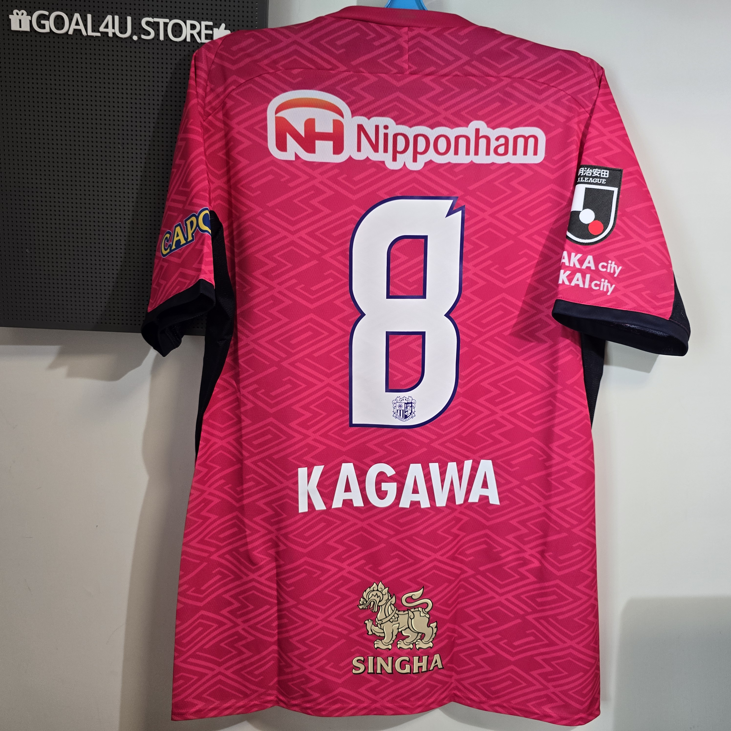 Puma 日職 Osaka Cerezo 大阪櫻花 2025 主場球迷版球衣 (可加印字) p2jacy5041