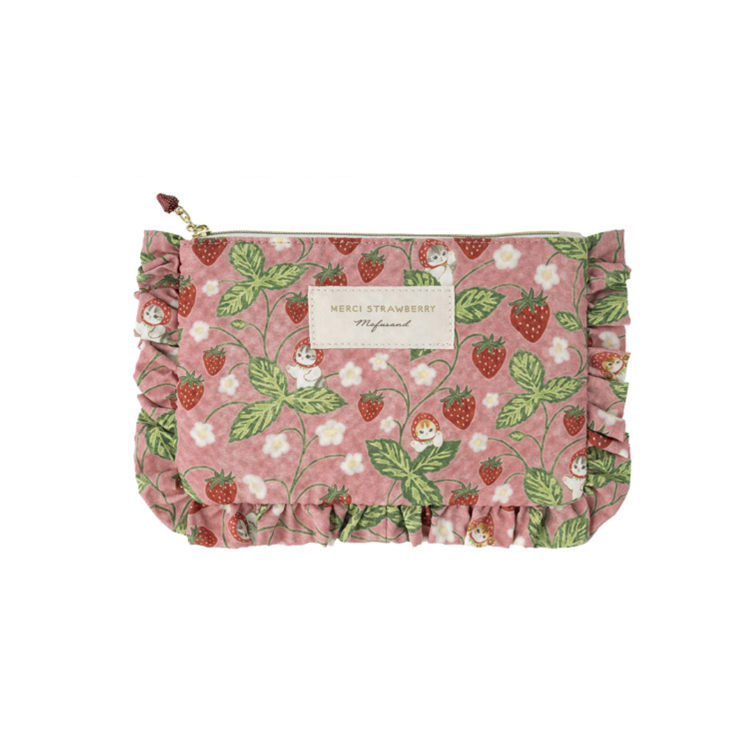 🎀【預訂】 mofusand 草莓🍓系列 Pouch R