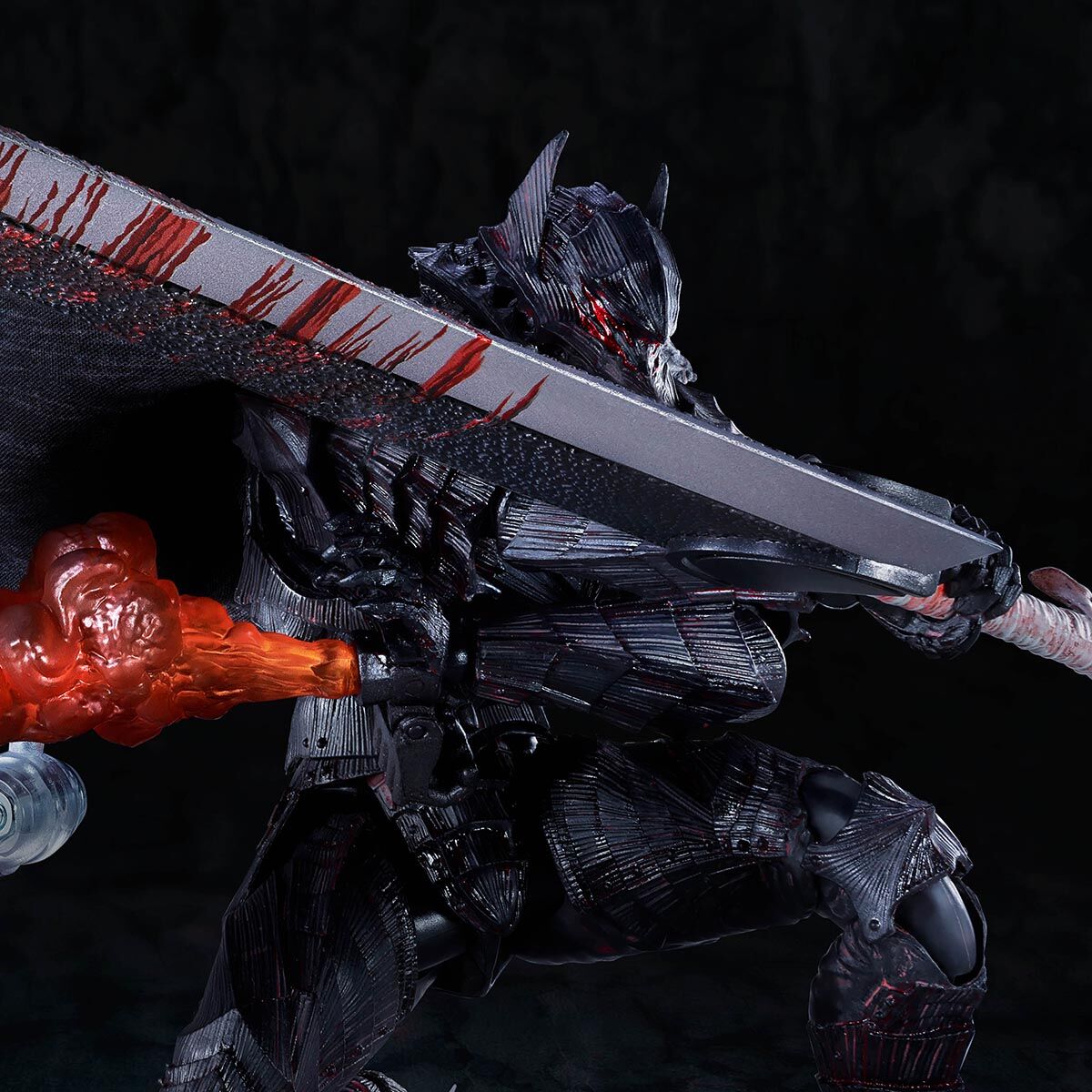 (預訂訂金 $300) (總價 $742) (魂限) Bandai S.H.Figuarts 烙印戰士 格斯 (狂戰士之甲冑) -激情- <戰鬥版> (行版) SHF Guts (Berserk Armor) -Heat of Passion- <Battle Ver.>